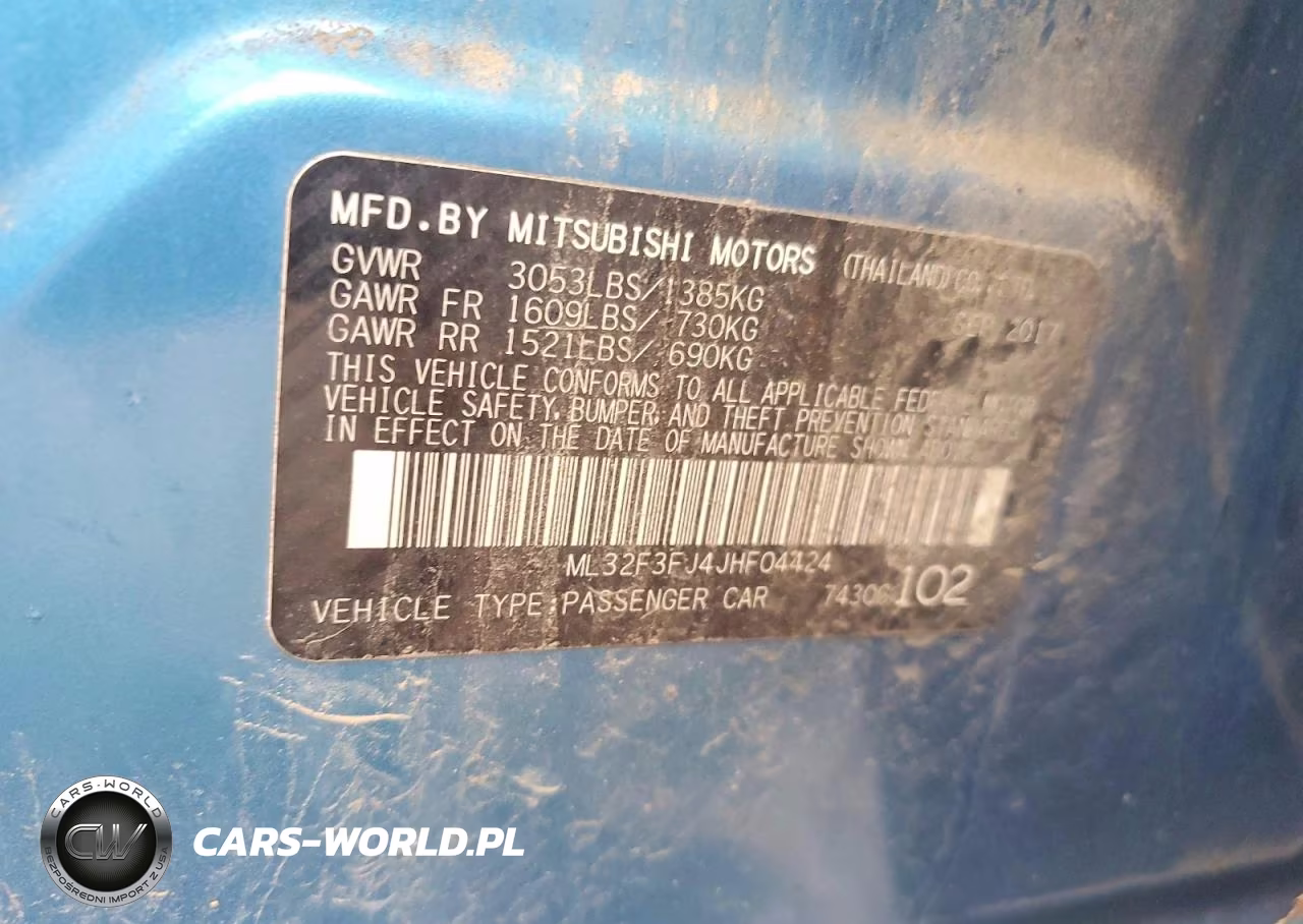 2018 Mitsubishi Mirage G4 Es VIN:ML32F3FJ4JHF04424 - 12