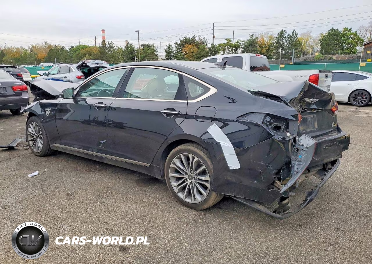 2017 Genesis G80 3.8 VIN:KMHGN4JE4HU178219 - 2