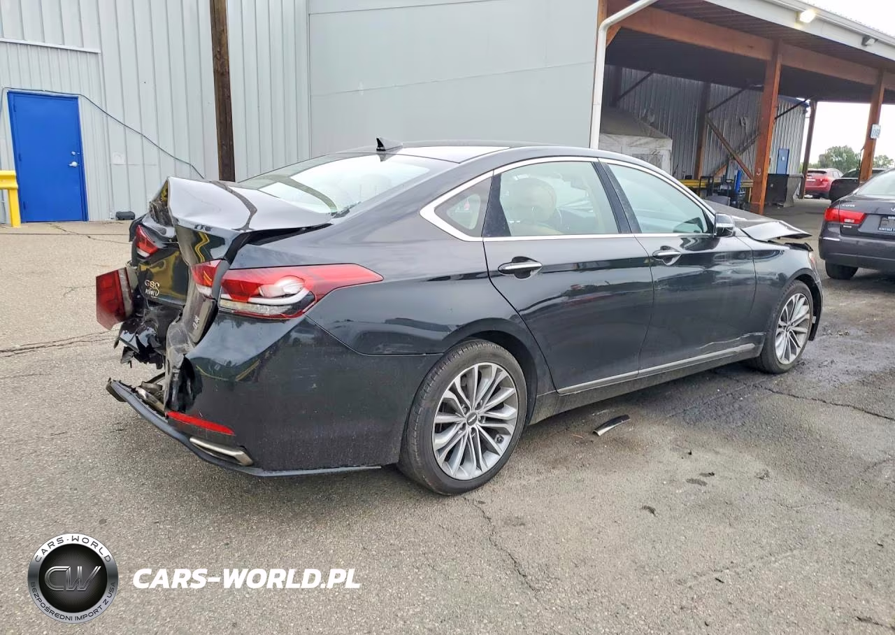 2017 Genesis G80 3.8 VIN:KMHGN4JE4HU178219 - 3