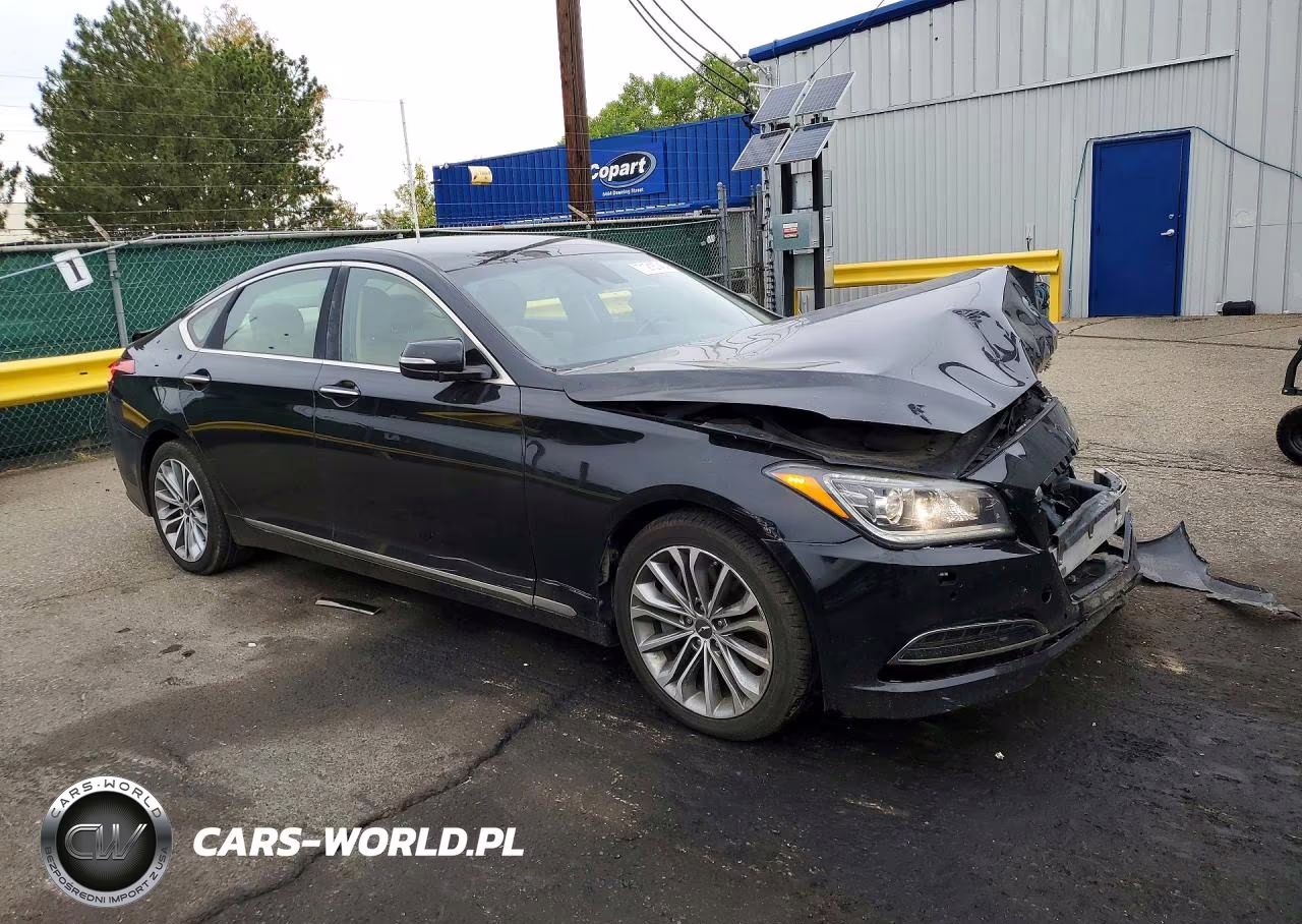 2017 Genesis G80 3.8 VIN:KMHGN4JE4HU178219 - 4