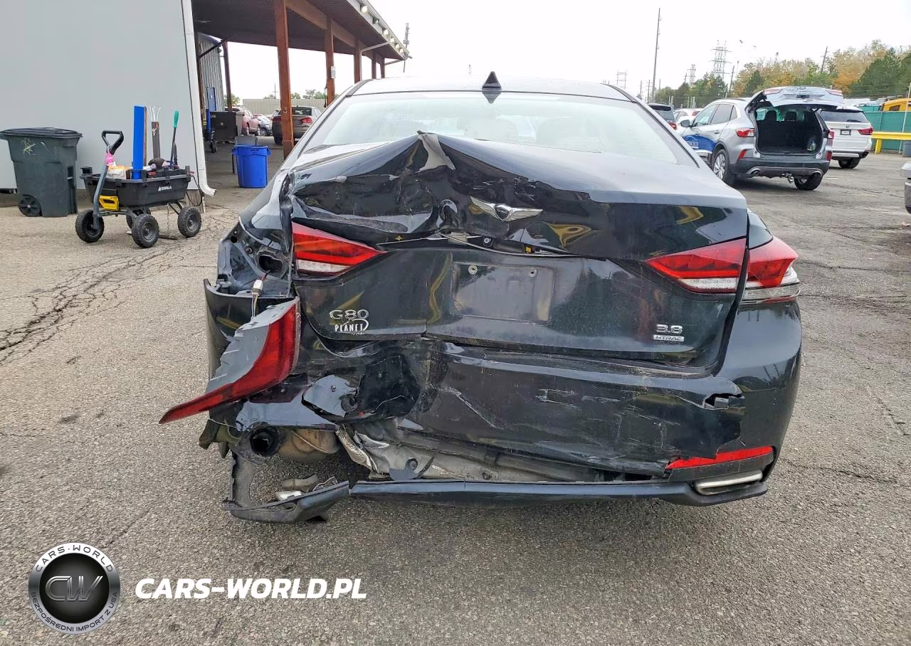 2017 Genesis G80 3.8 VIN:KMHGN4JE4HU178219 - 6