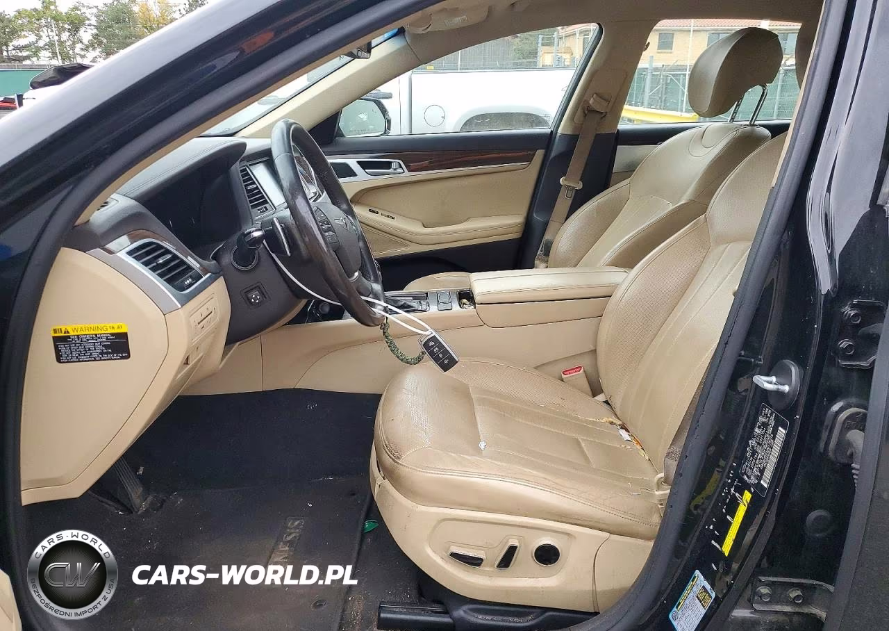 2017 Genesis G80 3.8 VIN:KMHGN4JE4HU178219 - 7