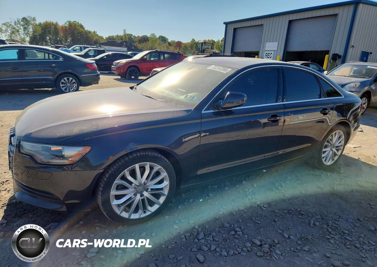 2014 Audi A6 Premium VIN:WAUFFAFC1EN001925 - 1