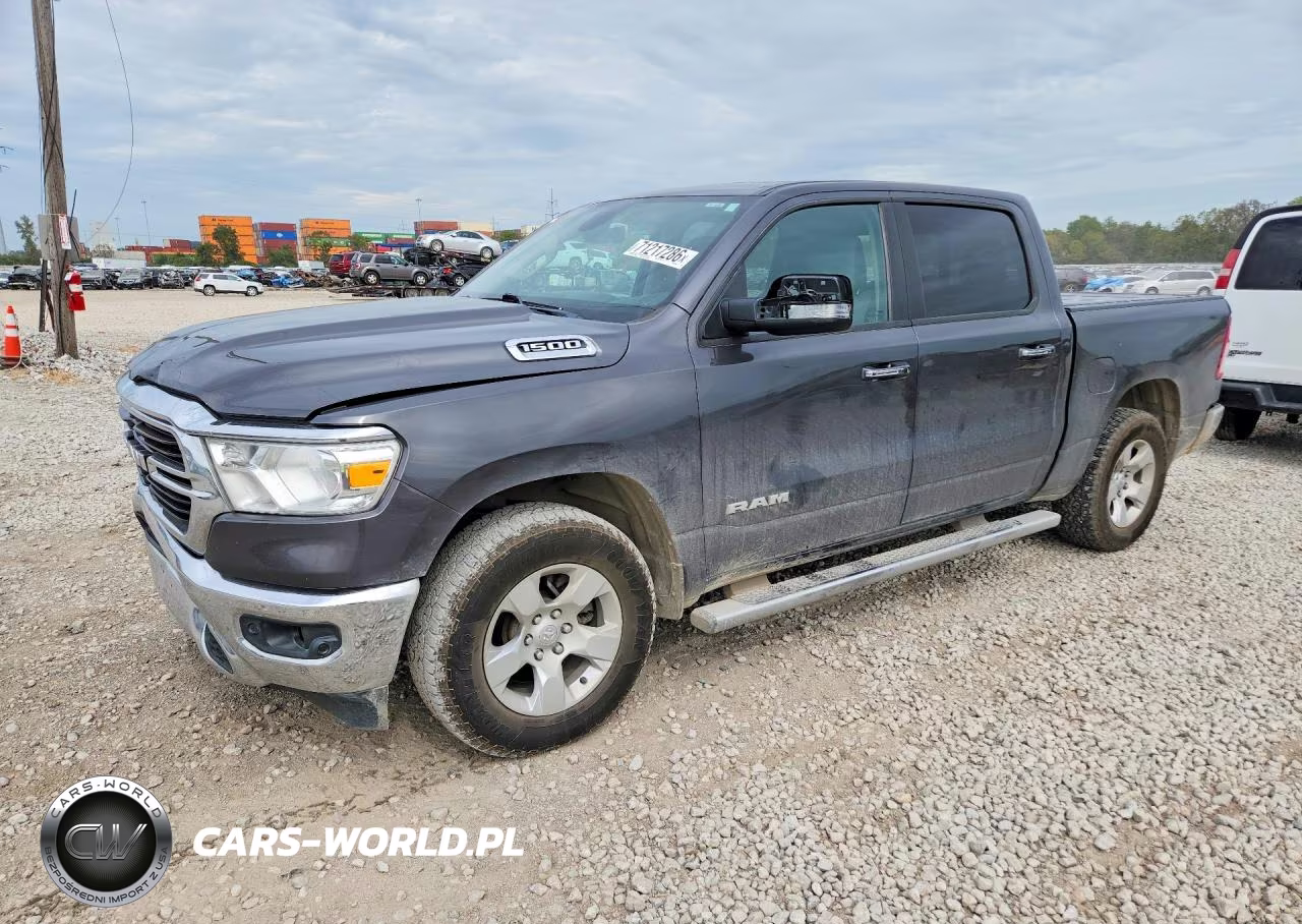 2020 Ram 1500 Big Horn-Lone Star VIN:1C6RRFFG5LN104938 - 1