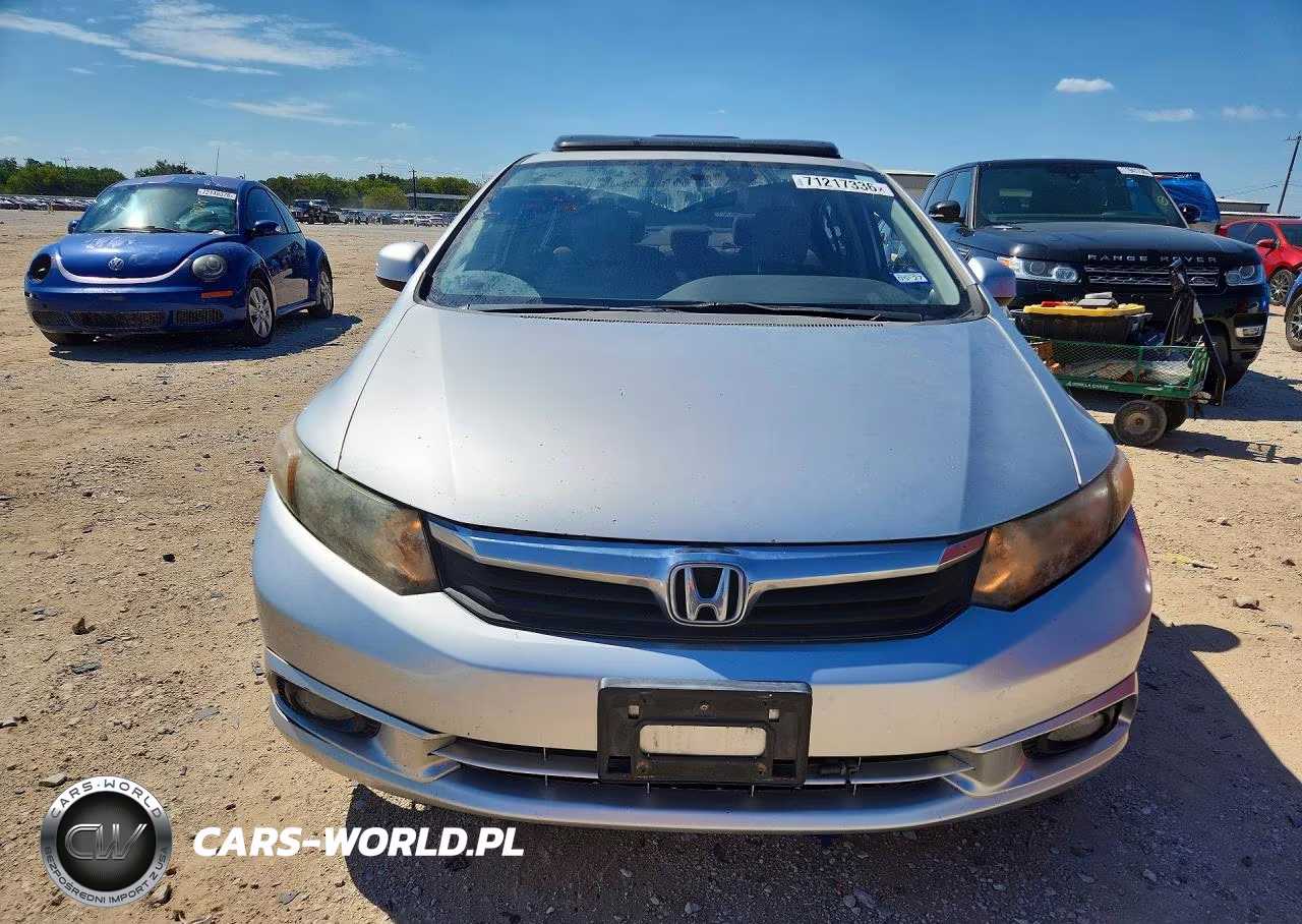 2012 Honda Civic Ex VIN:2HGFB2F87CH321645 - 5