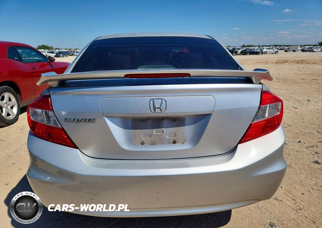 2012 Honda Civic Ex VIN:2HGFB2F87CH321645 - 6