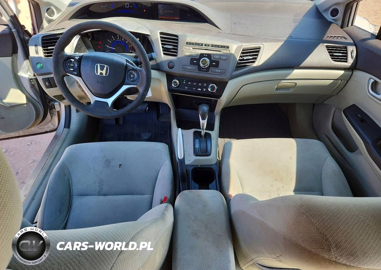 2012 Honda Civic Ex VIN:2HGFB2F87CH321645 - 8