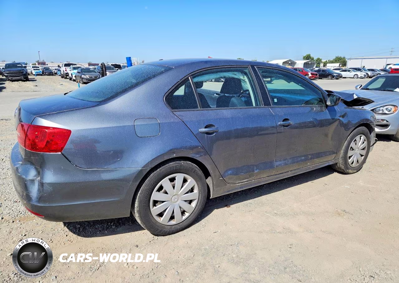 2014 Volkswagen Jetta Base VIN:3VW2K7AJ4EM225123 - 3