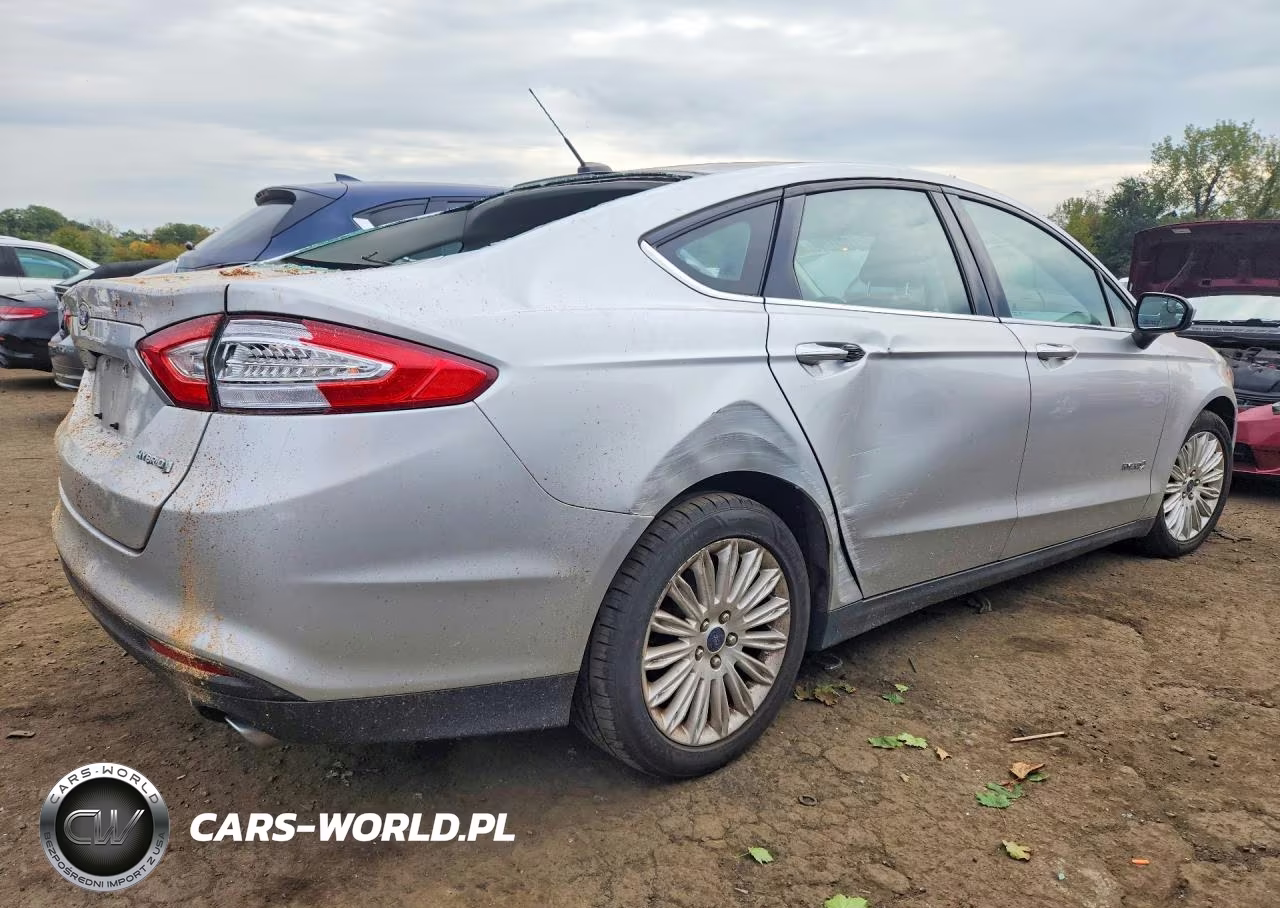 2016 Ford Fusion S Hybrid VIN:3FA6P0UU8GR189693 - 3
