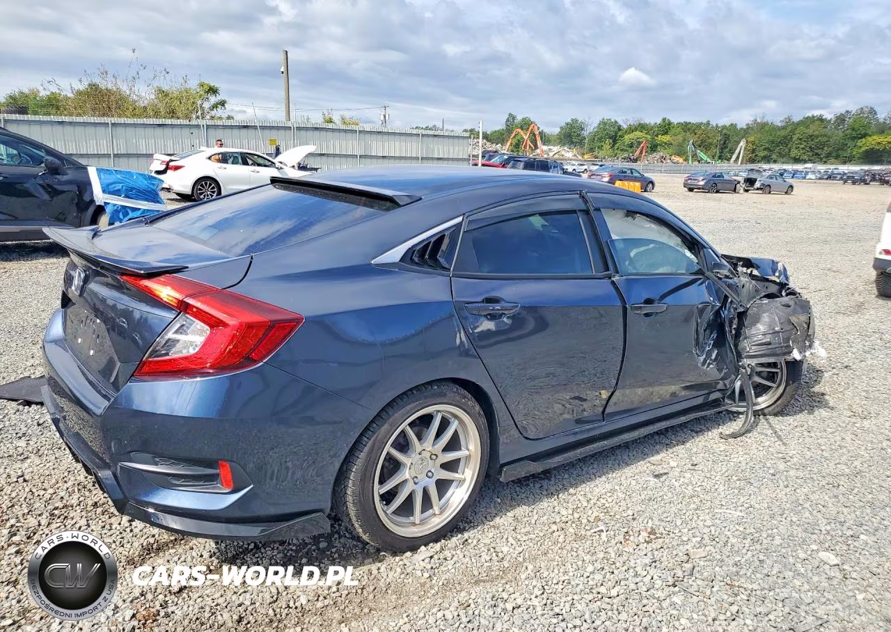 2019 Honda Civic Lx VIN:19XFC2F63KE014249 - 3
