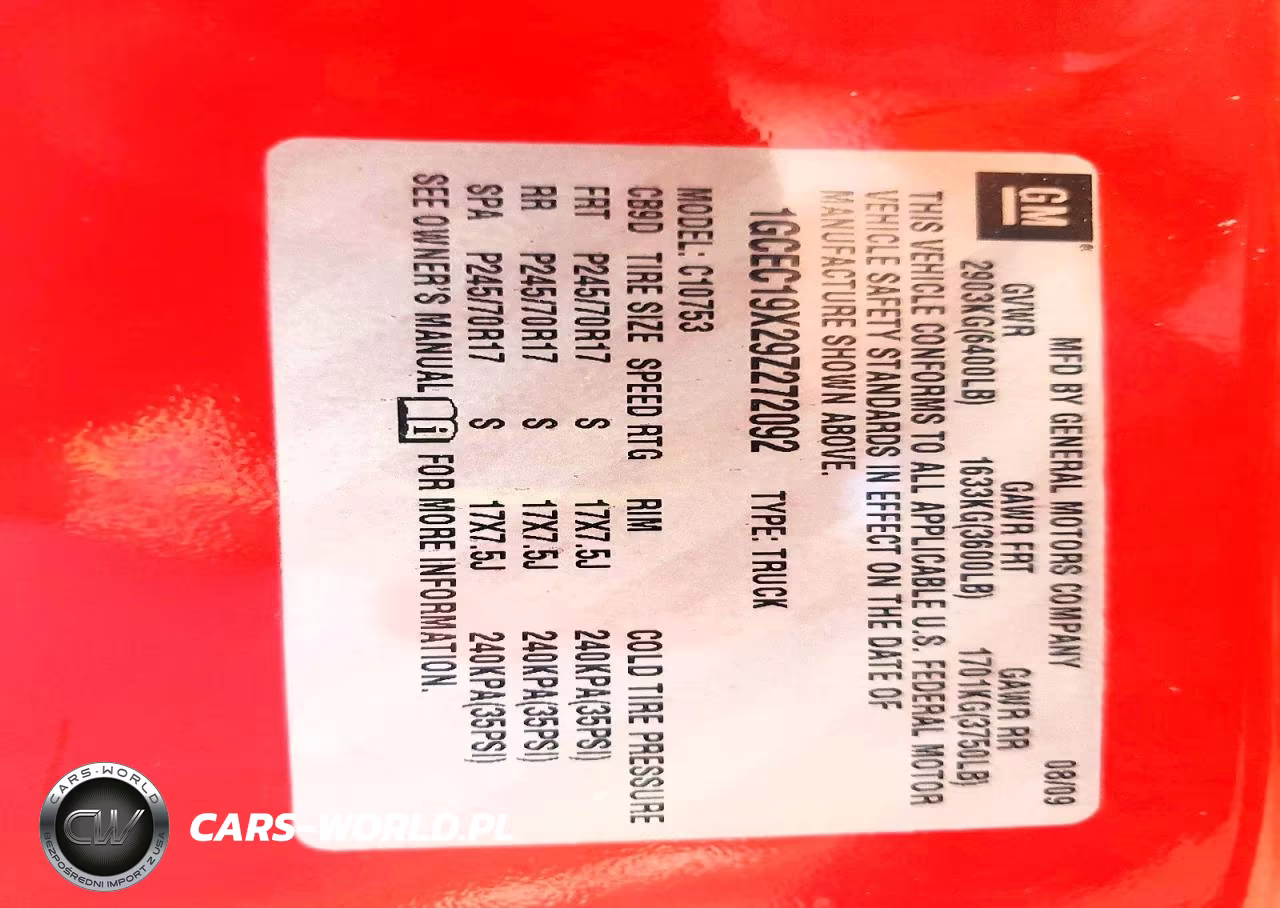2009 Chevrolet Silverado C1500 VIN:1GCEC19X29Z272092 - 12