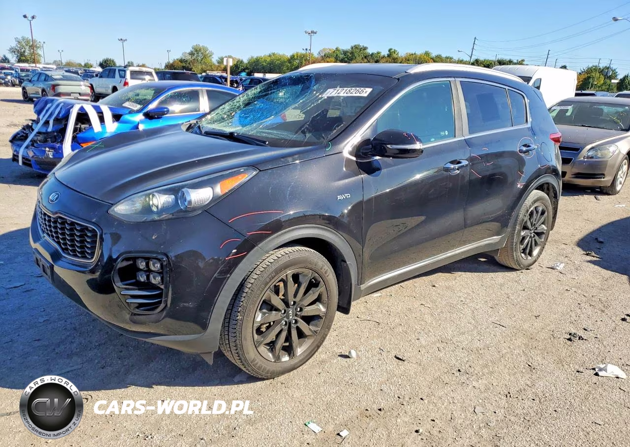 2018 Kia Sportage Ex VIN:KNDPNCAC5J7459530 - 1