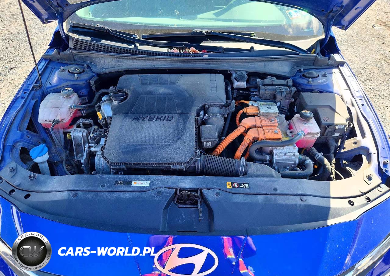2024 Hyundai Elantra Blue VIN:KMHLM4DJ9RU094490 - 11