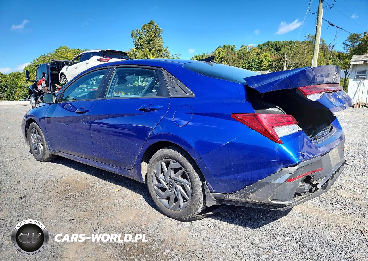 2024 Hyundai Elantra Blue VIN:KMHLM4DJ9RU094490 - 2