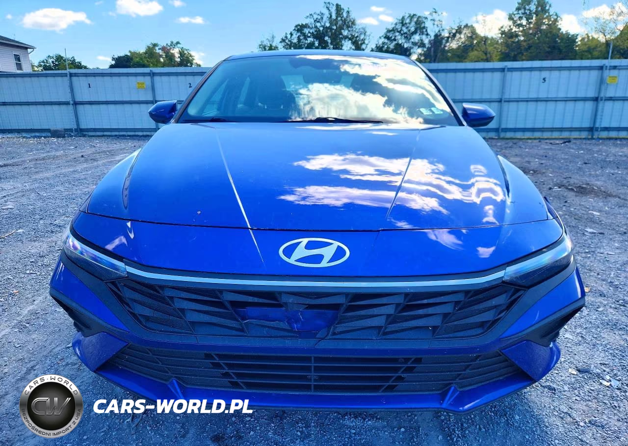 2024 Hyundai Elantra Blue VIN:KMHLM4DJ9RU094490 - 5