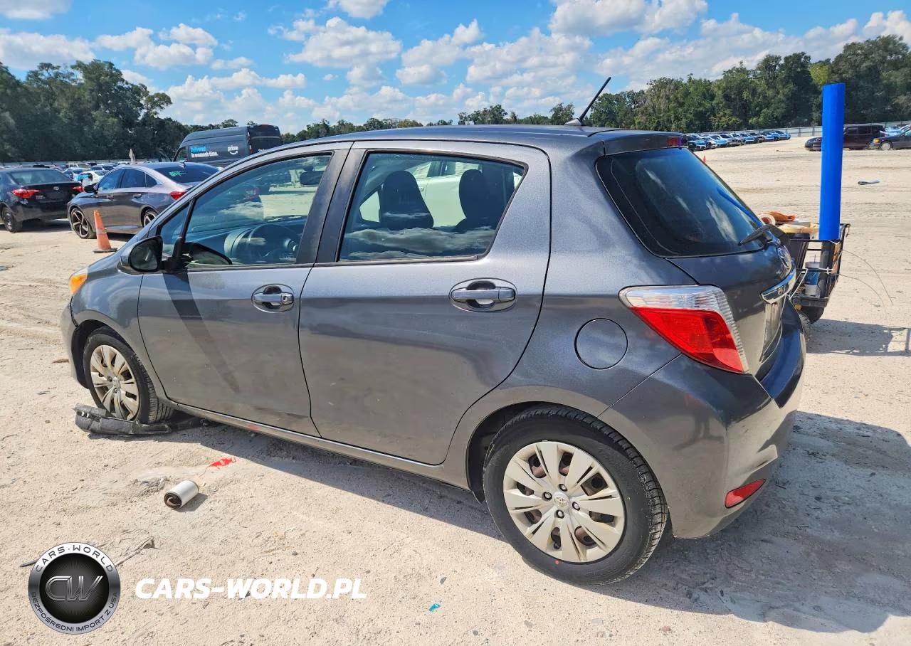 2012 Toyota Yaris 5-Door L VIN:JTDKTUD37CD524397 - 2
