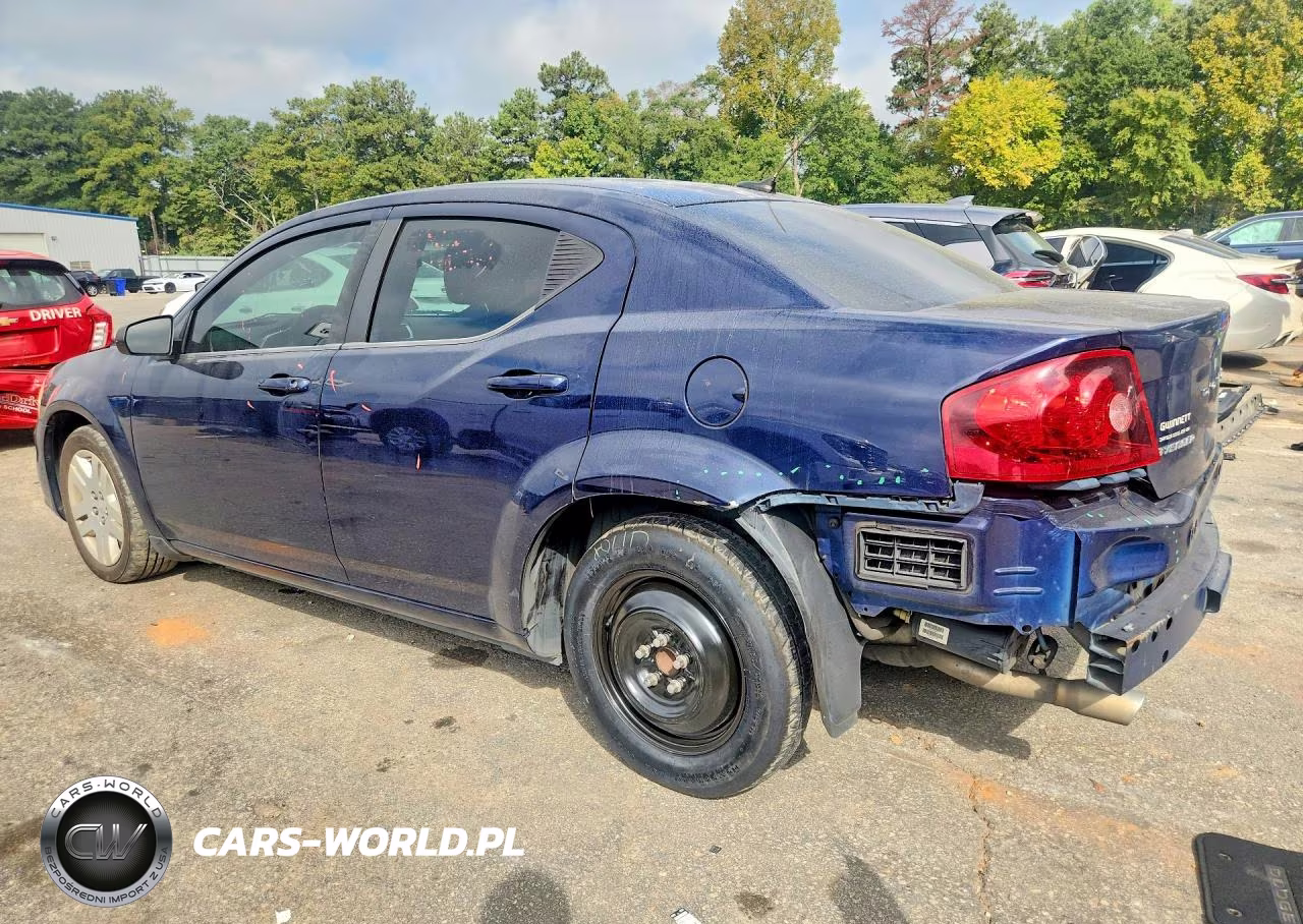 2013 Dodge Avenger Se VIN:1C3CDZAG4DN748300 - 2