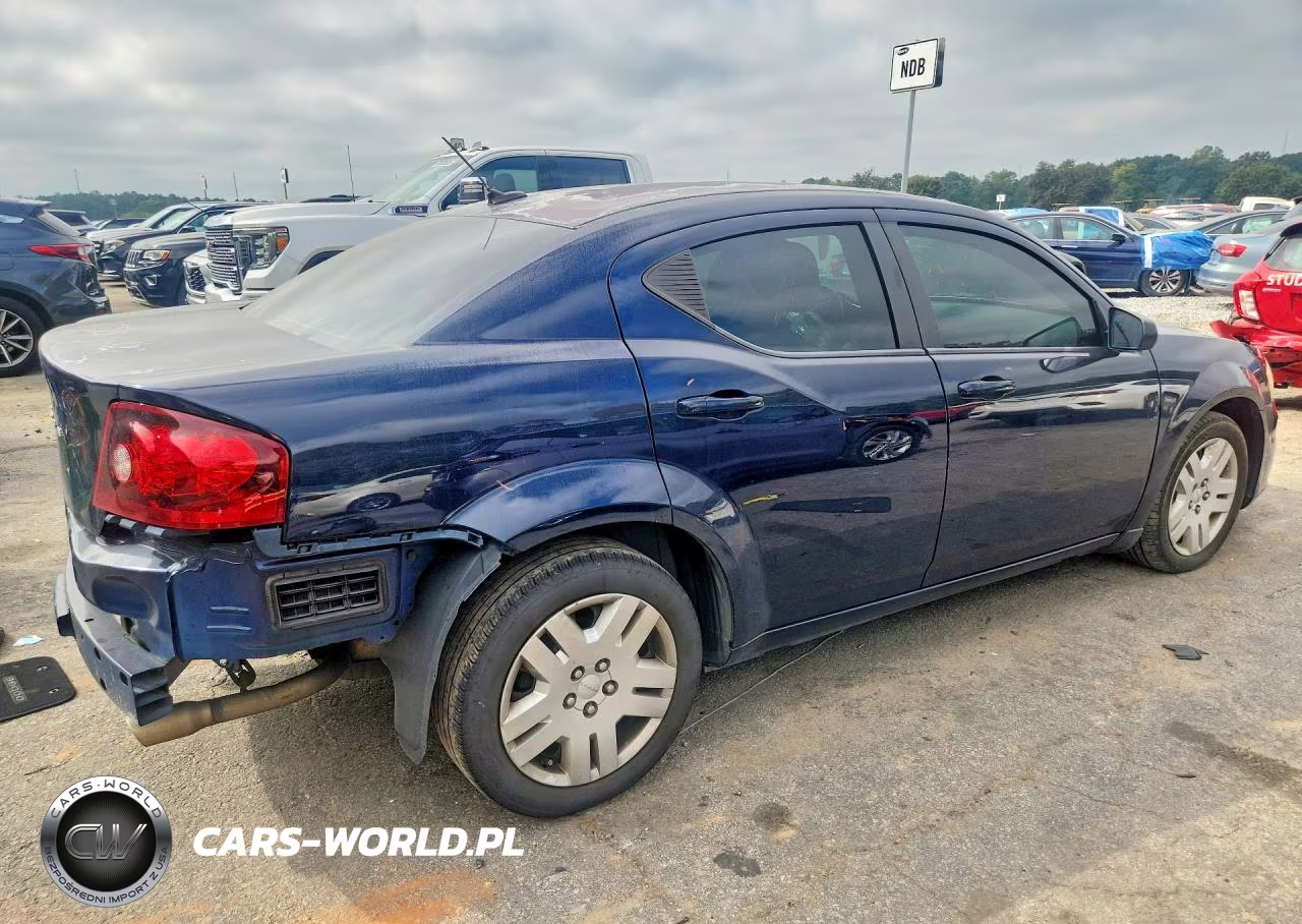 2013 Dodge Avenger Se VIN:1C3CDZAG4DN748300 - 3