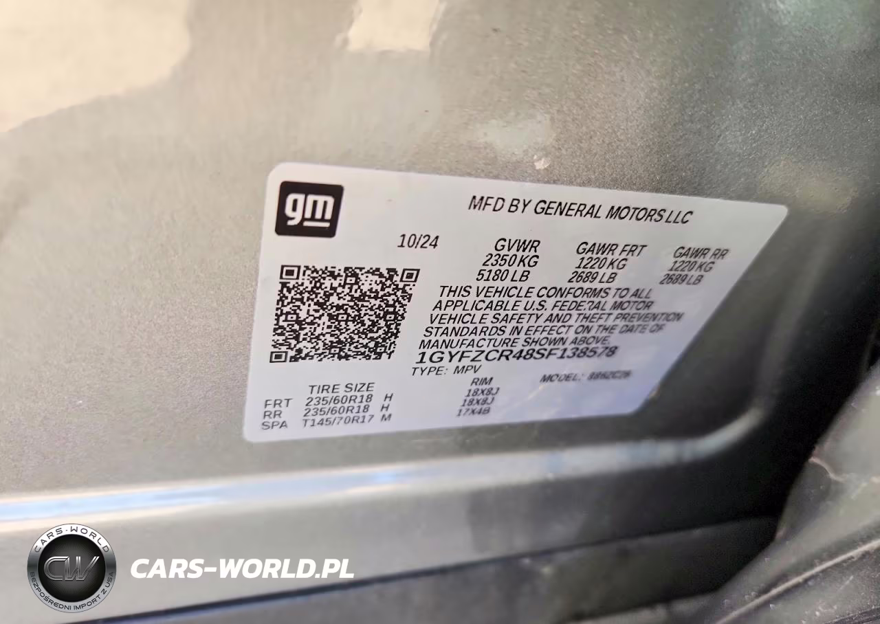 2025 Cadillac Xt4 Premium Luxury VIN:1GYFZCR48SF138578 - 14
