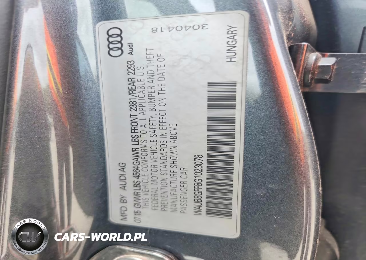 2016 Audi A3 Premium VIN:WAUB8GFF8G1023078 - 12
