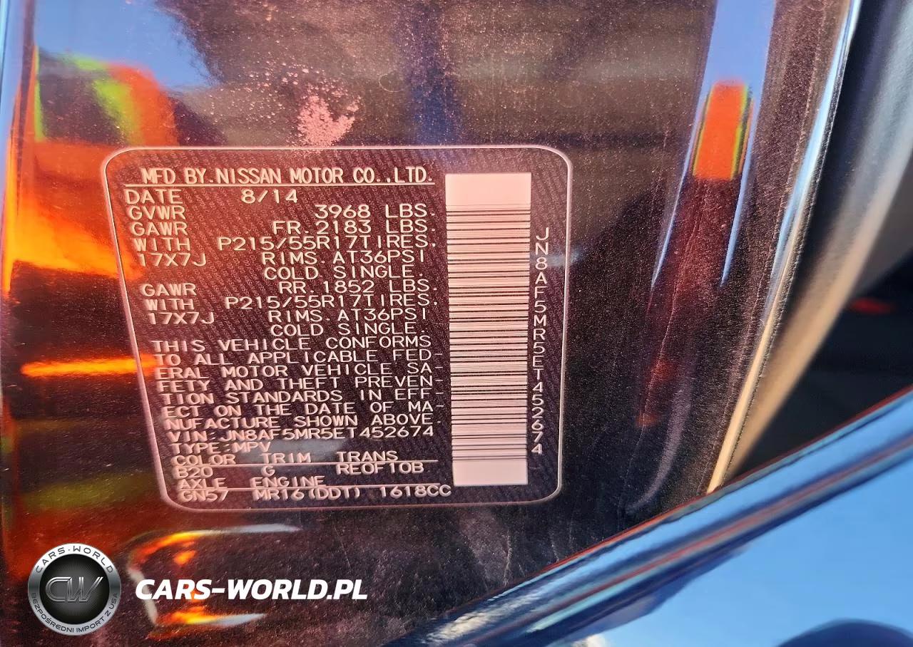 2014 Nissan Juke S VIN:JN8AF5MR5ET452674 - 13