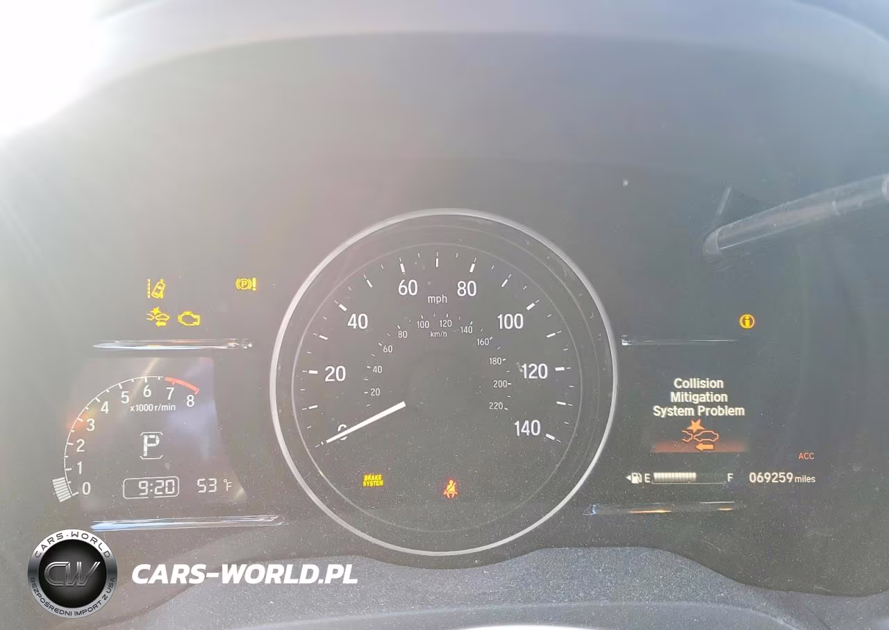 2021 Honda Hr-V Exl VIN:3CZRU6H73MM726500 - 9