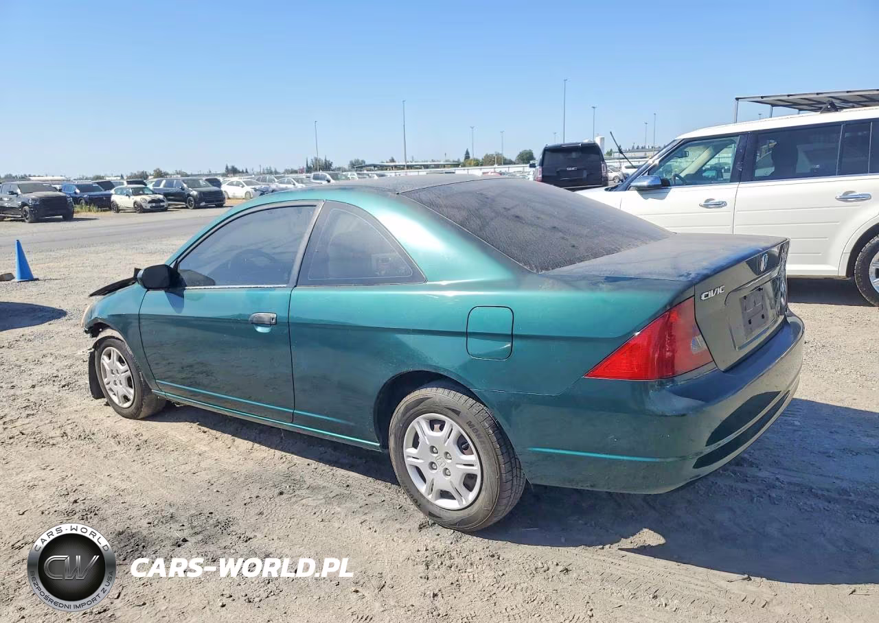 2001 Honda Civic Lx VIN:1HGEM22571L008905 - 2