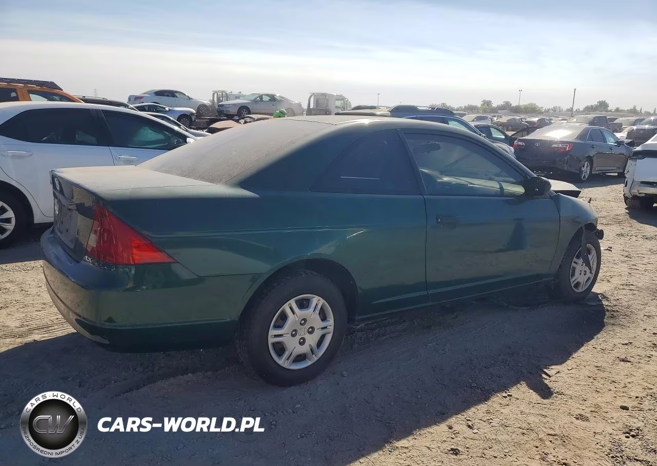 2001 Honda Civic Lx VIN:1HGEM22571L008905 - 3