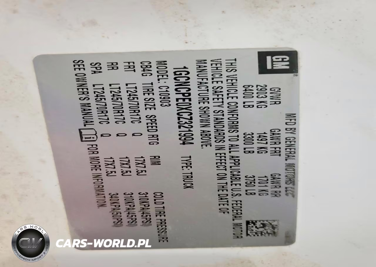 2012 Chevrolet Silverado Work Truck VIN:1GCNCPE0XCZ321994 - 12
