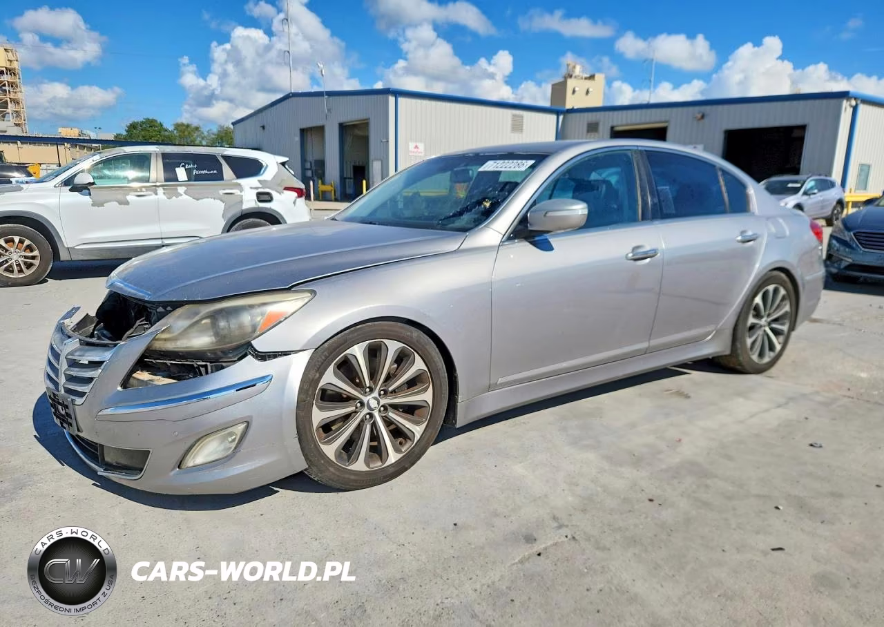2012 Hyundai Genesis 5.0L VIN:KMHGC4DH7CU158101 - 1