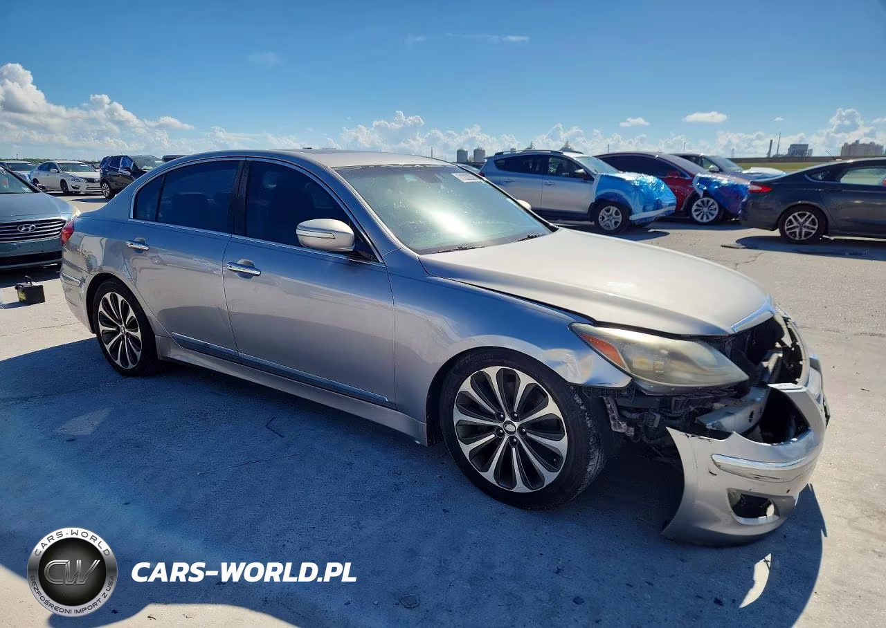 2012 Hyundai Genesis 5.0L VIN:KMHGC4DH7CU158101 - 4