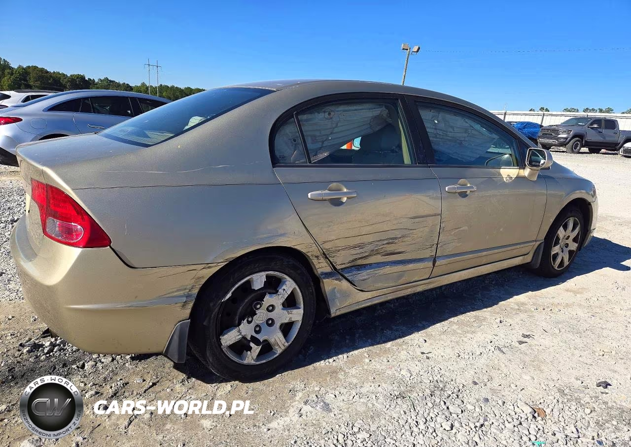 2008 Honda Civic Lx VIN:1HGFA16538L030928 - 3