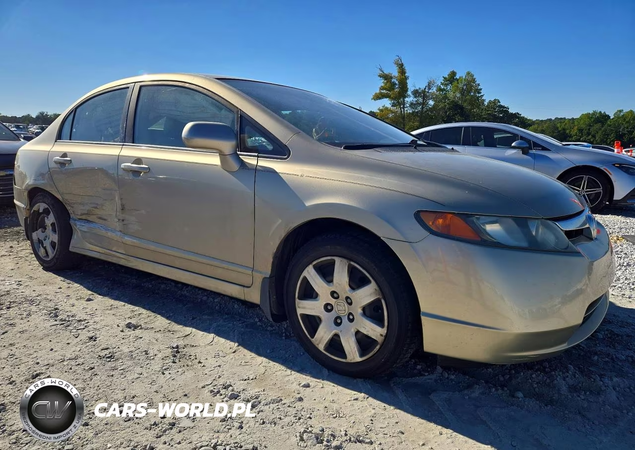 2008 Honda Civic Lx VIN:1HGFA16538L030928 - 4