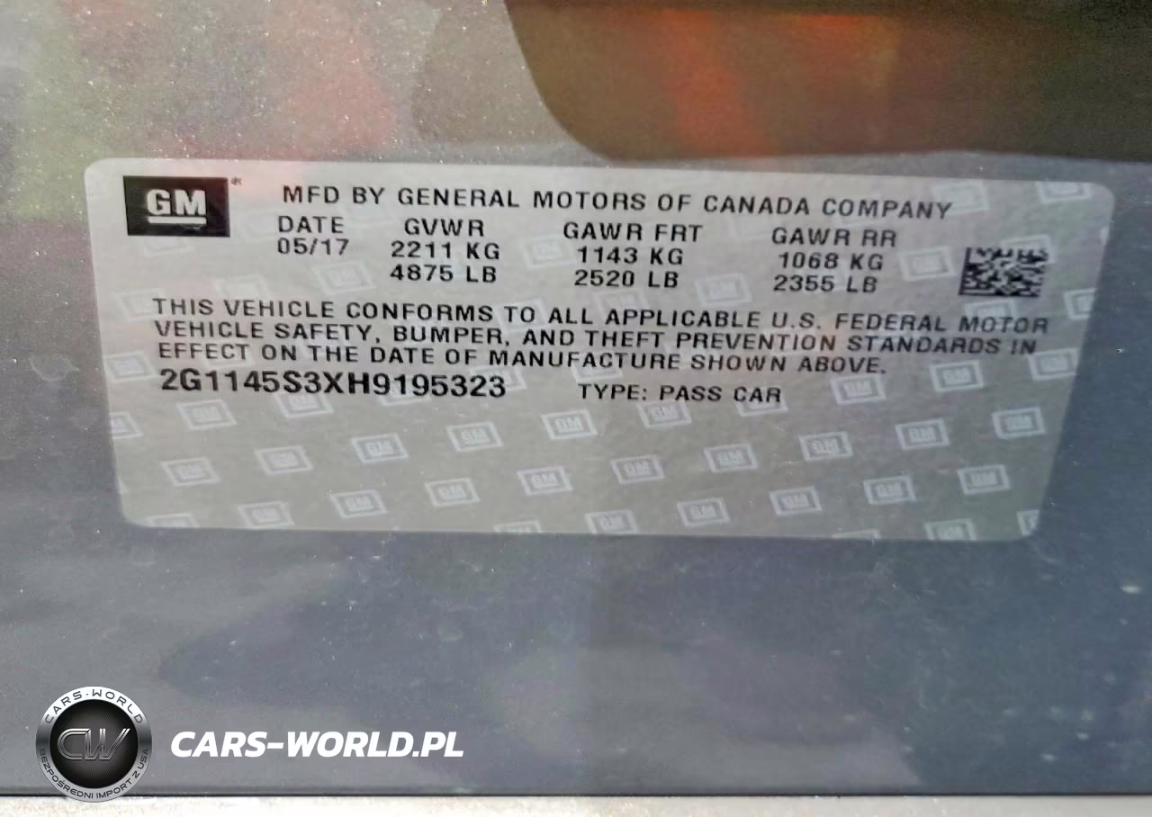 2017 Chevrolet Impala Premier VIN:2G1145S3XH9195323 - 12