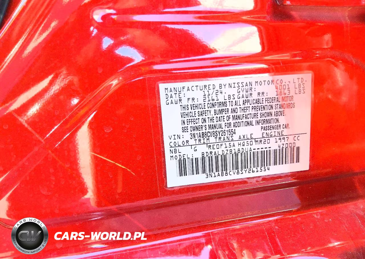 2025 Nissan Sentra Sv VIN:3N1AB8CV8SY261554 - 12