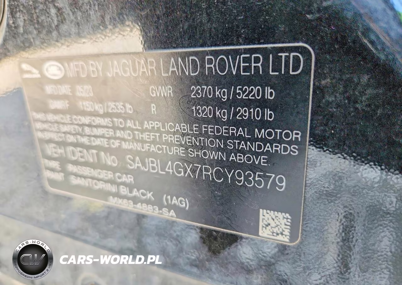 2024 Jaguar Xf R-Dynamic Se VIN:SAJBL4GX7RCY93579 - 12