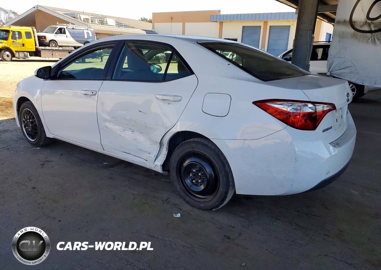 2016 Toyota Corolla Le VIN:5YFBURHE3GP424368 - 2