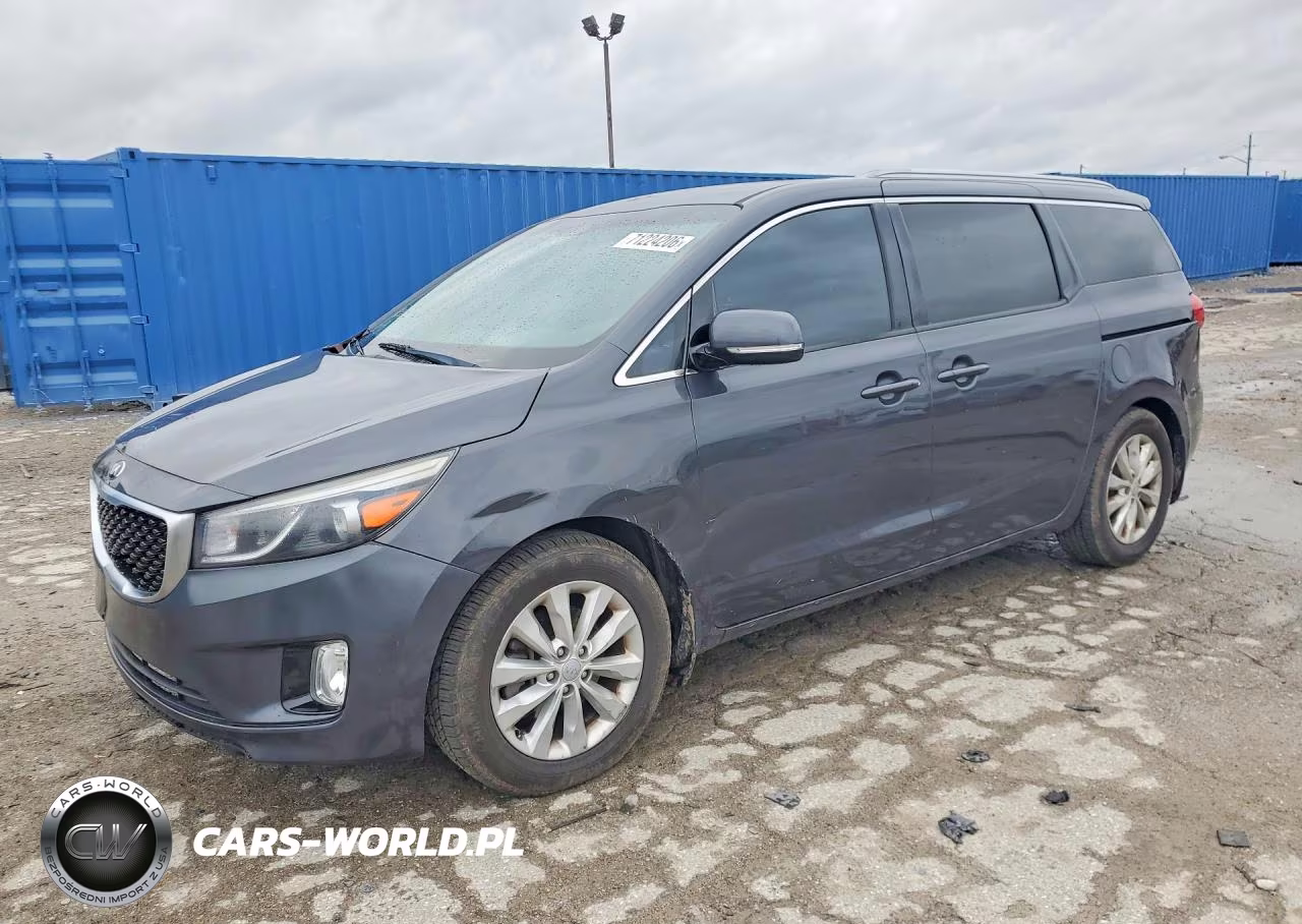 2016 Kia Sedona Ex VIN:KNDMC5C14G6157760 - 1