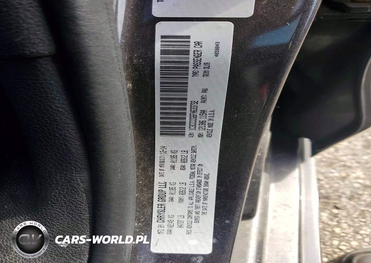 2015 Chrysler 200 C VIN:1C3CCCCG6FN633732 - 12