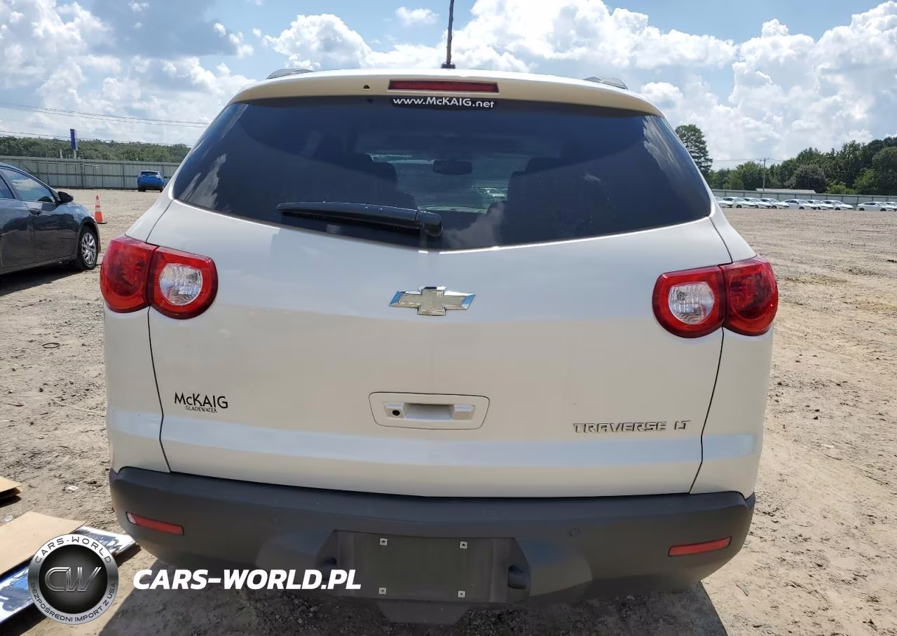 2011 Chevrolet Traverse Lt VIN:1GNKRGED6BJ157197 - 6