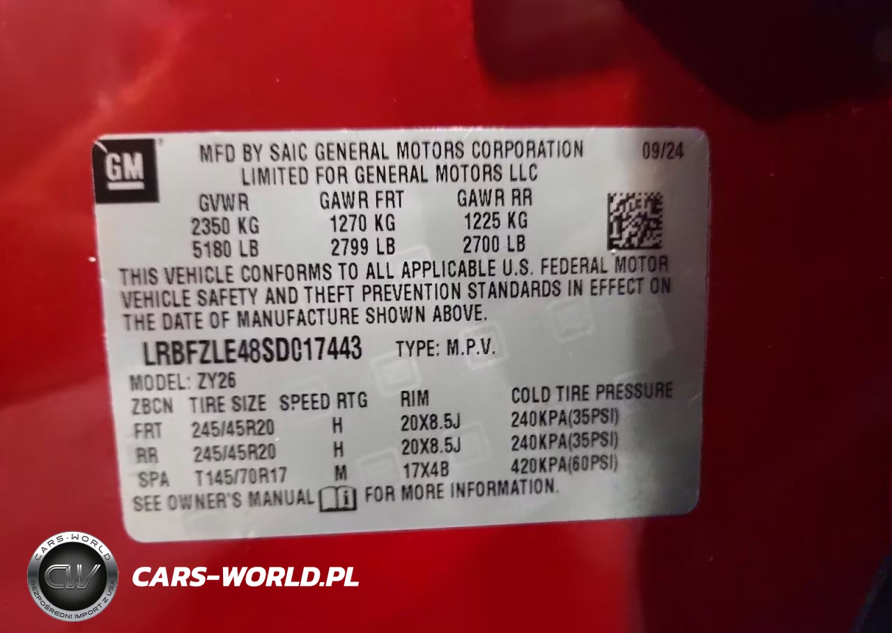 2025 Buick Envision Sport Touring VIN:LRBFZLE48SD017443 - 13