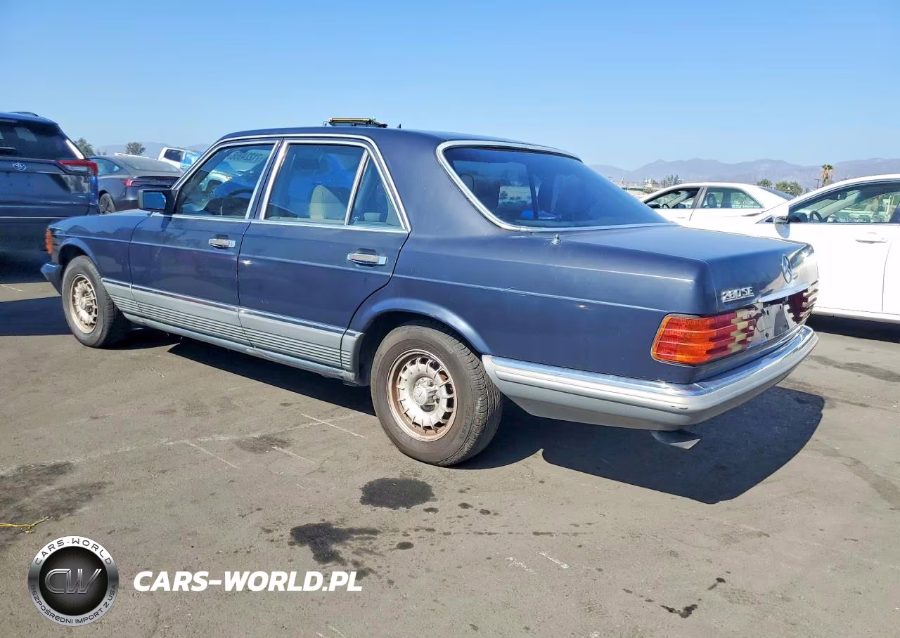 1982 Mercedes-Benz 380-Class VIN:WDB12602212072448 - 2