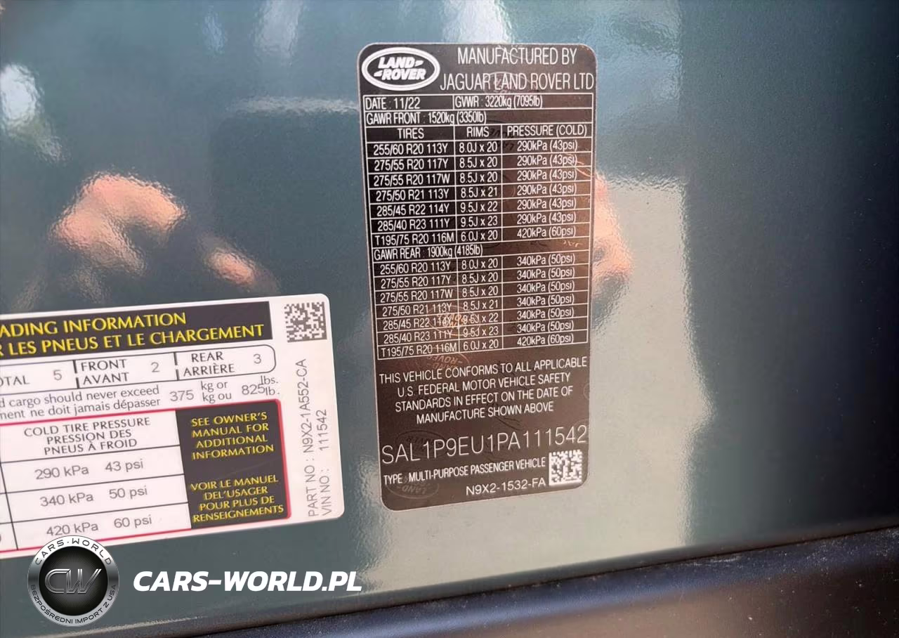 2023 Land Rover Range Rover Sport Dynamic Se VIN:SAL1P9EU1PA111542 - 10
