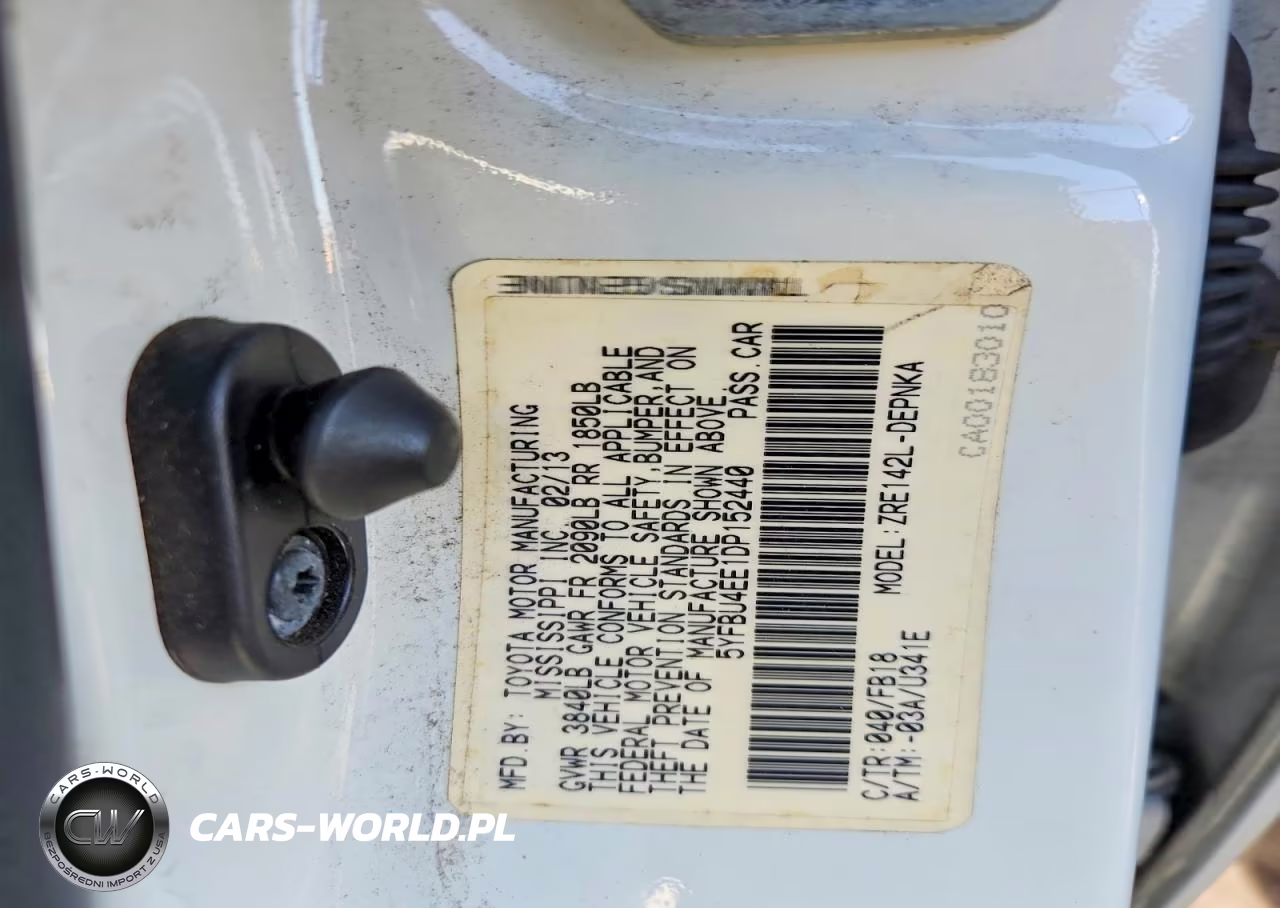 2013 Toyota Corolla Le VIN:5YFBU4EE1DP152440 - 12