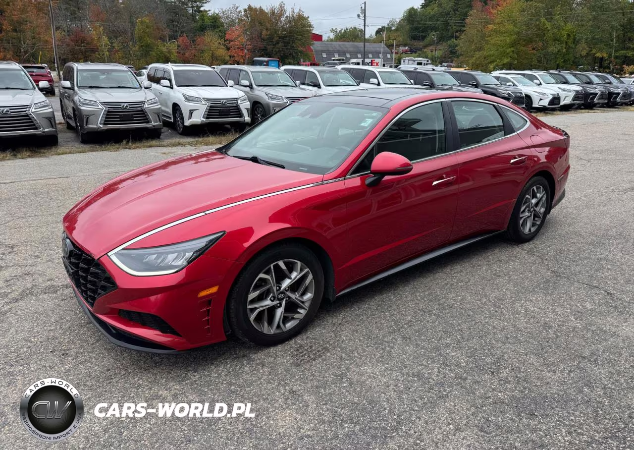 2021 Hyundai Sonata Sel VIN:5NPEF4JA9MH070821 - 2