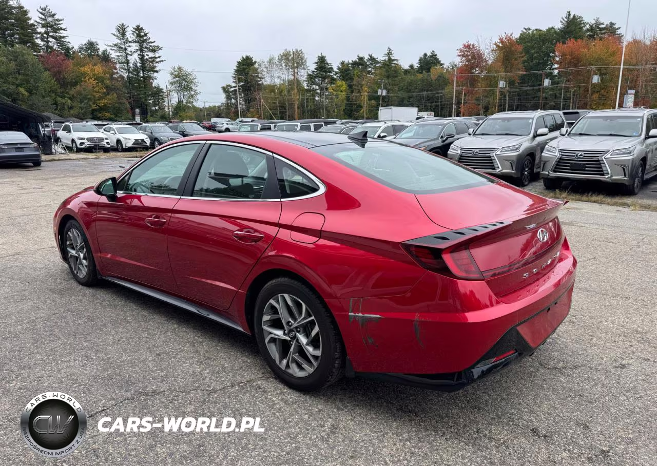 2021 Hyundai Sonata Sel VIN:5NPEF4JA9MH070821 - 3