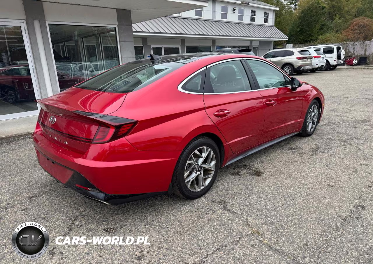 2021 Hyundai Sonata Sel VIN:5NPEF4JA9MH070821 - 4