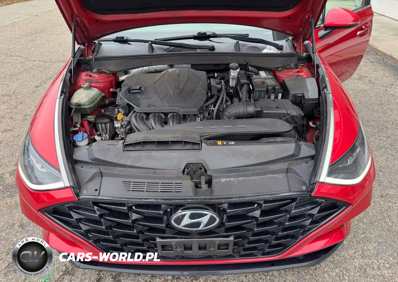 2021 Hyundai Sonata Sel VIN:5NPEF4JA9MH070821 - 7