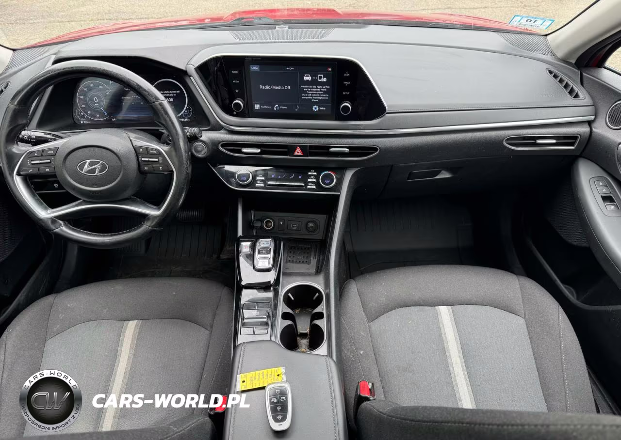 2021 Hyundai Sonata Sel VIN:5NPEF4JA9MH070821 - 9