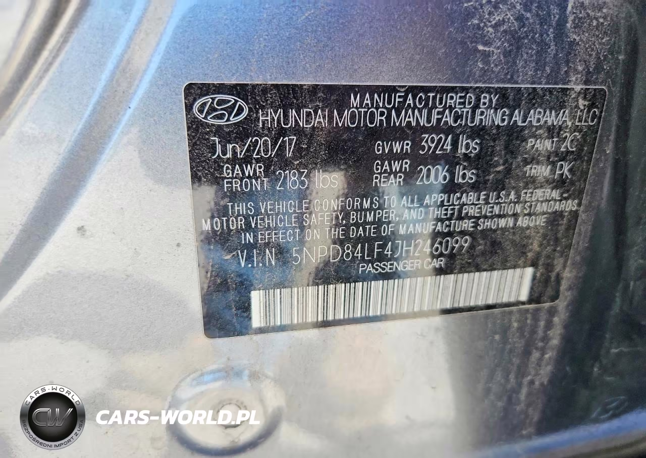 2018 Hyundai Elantra Sel VIN:5NPD84LF4JH246099 - 12
